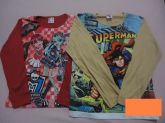 Camiseta manga longa personagens