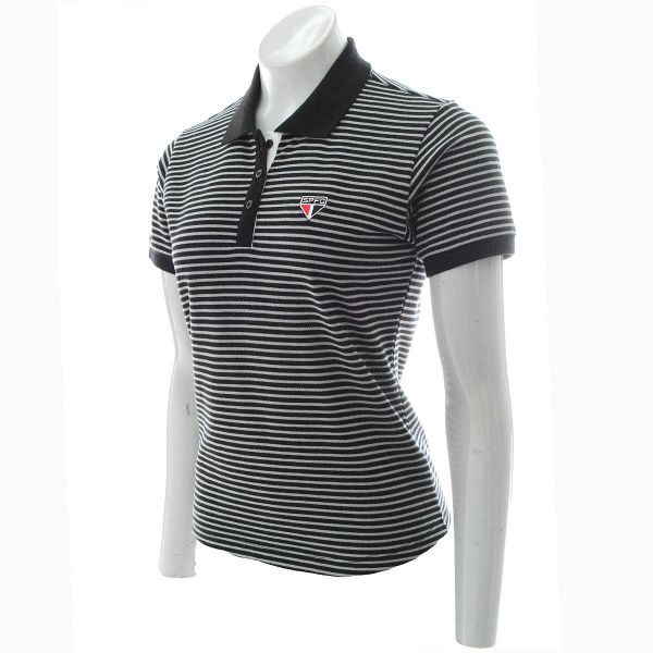 Camisa gola polo feminina times
