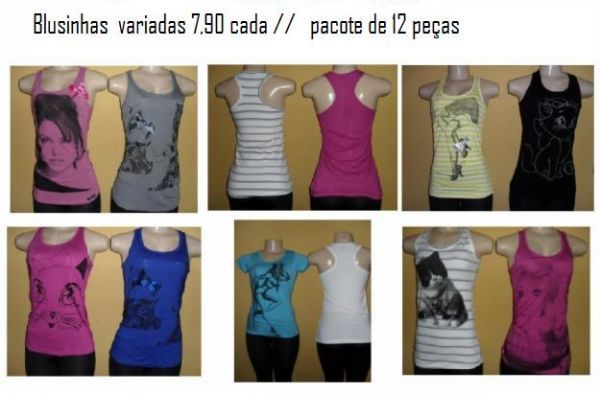 blusinhas variadas