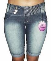 Bermuda Jeans Feminina REF 010- 2565