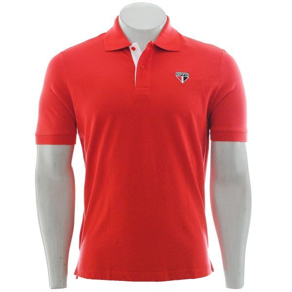 Camisa gola polo times sao paulo