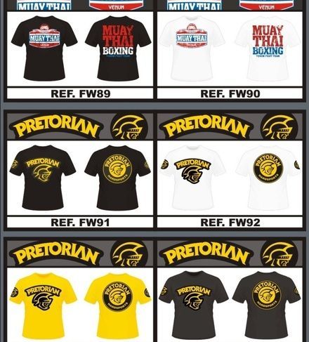 Camisetas de marcas de luta