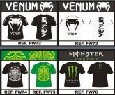 Camisetas de marcas de luta