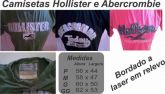 Camisetas Marcas recorte a laser